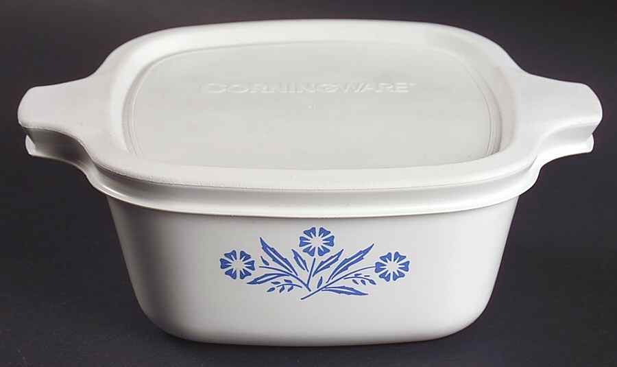 Cornflower Blue Petite Pan & Lid by Corning Corelle-1