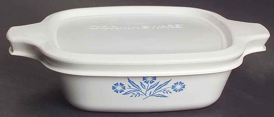 Cornflower Blue Petite Pan & Lid by Corning Corelle-1