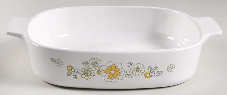 Floral Bouquet (Corelle) 1.5 Quart Square Casserole No Lid by Corning Corelle-1