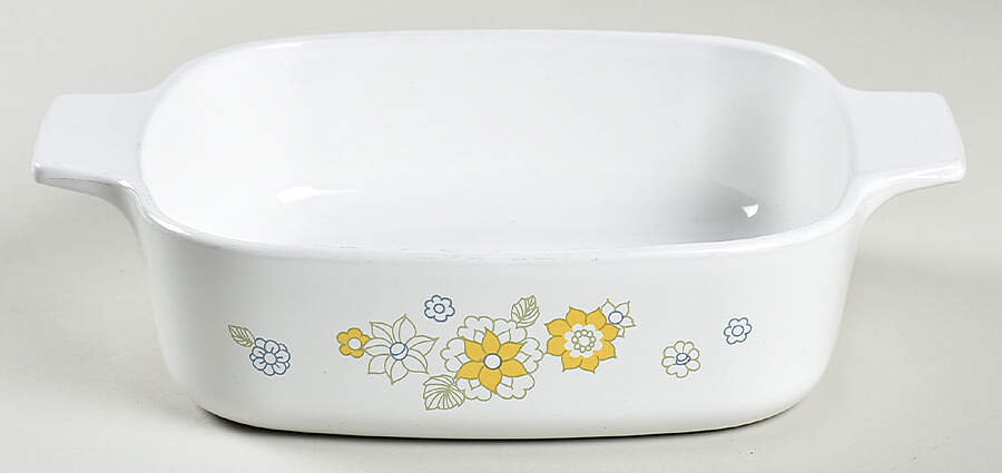 Floral Bouquet (Corelle) 1 Quart Square Casserole No Lid by Corning Corelle-1