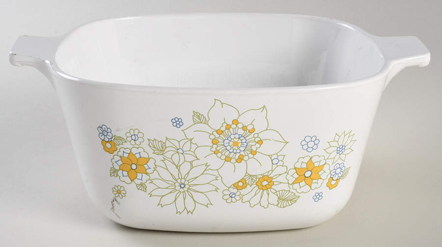 Floral Bouquet (Corelle) 1.75 Quart Square Casserole No Lid by Corning Corelle-1