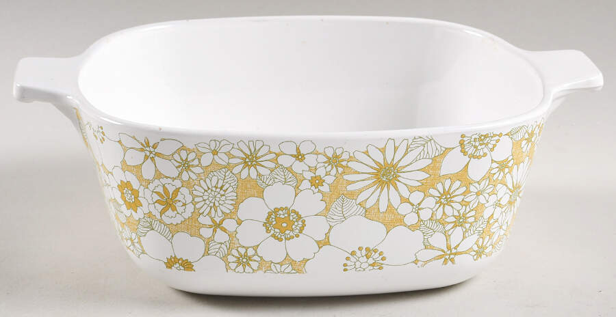 Floral Bouquet (Corelle) 1.5 Quart Square Casserole No Lid by Corning Corelle-1