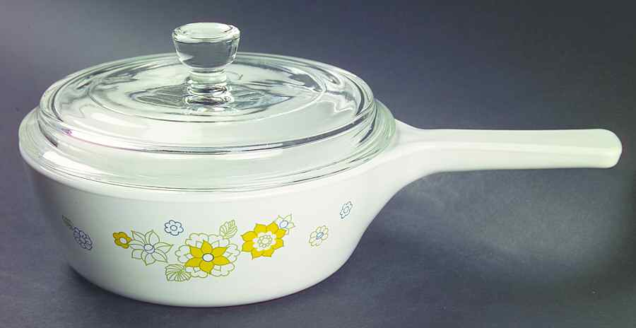 Floral Bouquet (Corelle) 1 Pint Menuette Pan with Lid by Corning Corelle-1