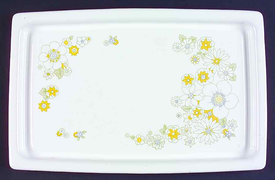 Floral Bouquet (Corelle) 16" Rectangular Broil/Bake Tray by Corning Corelle-1