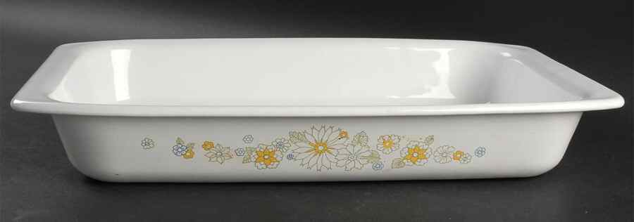 Floral Bouquet (Corelle) 17" Rectangular Roaster by Corning Corelle-1
