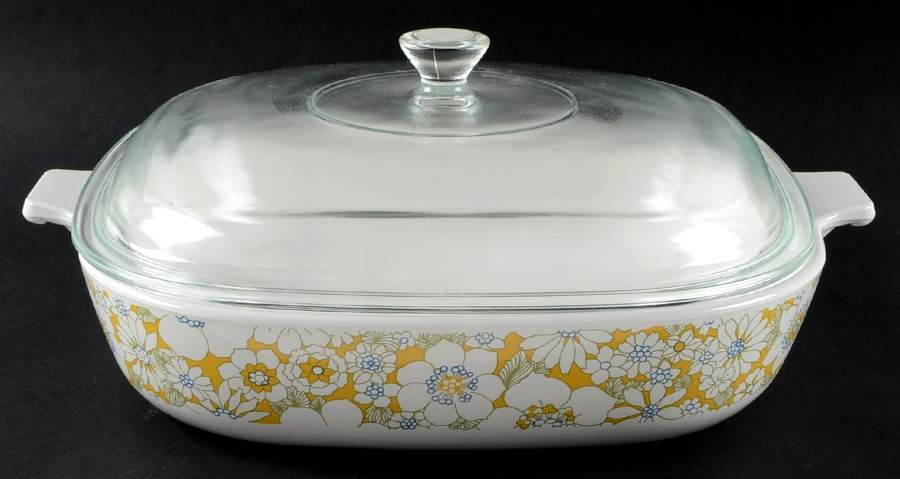 Floral Bouquet (Corelle) 10" Skillet & Lid by Corning Corelle-1
