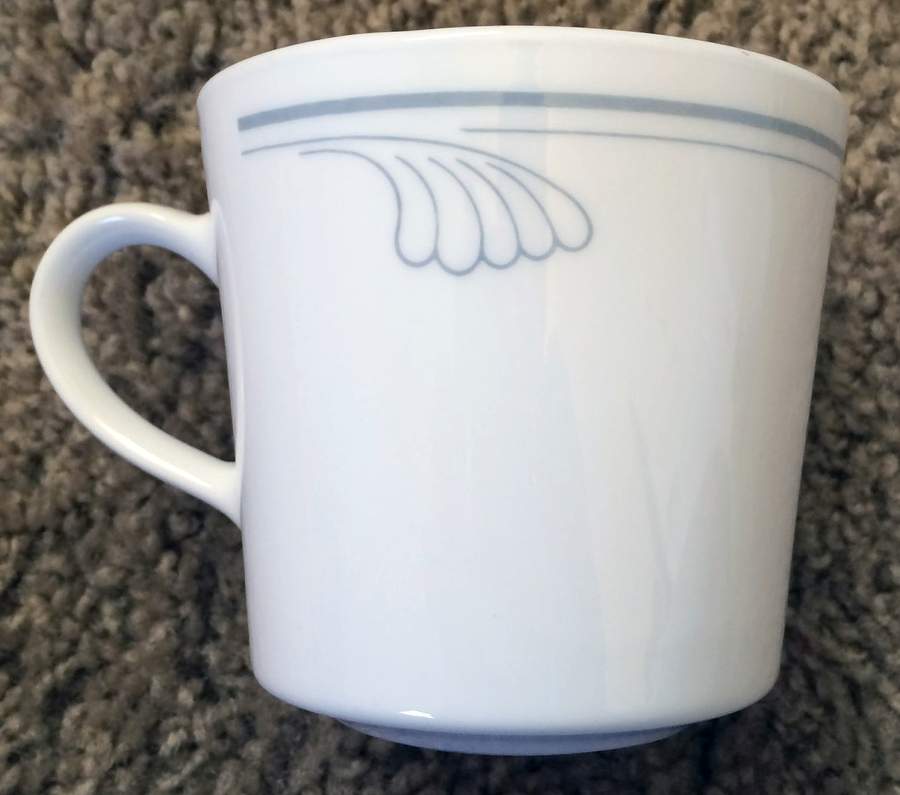 Whispering Mist Flat Cup by Corning Corelle-1