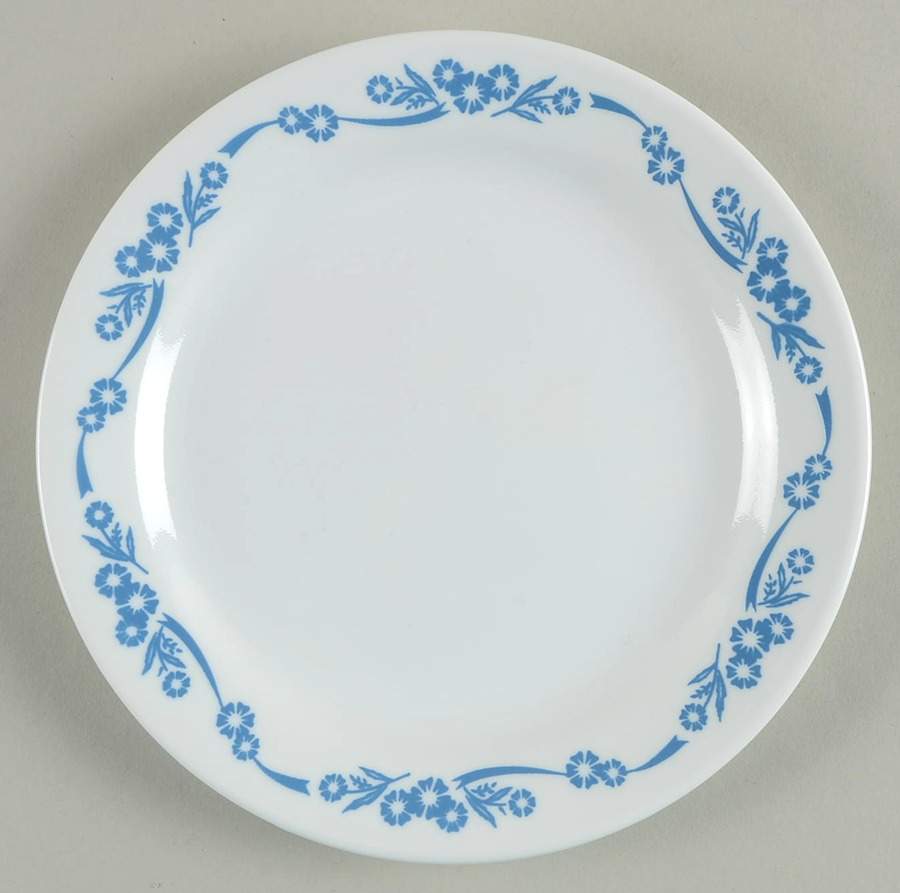 Cornflower (Corelle) Salad Plate by Corning Corelle-1