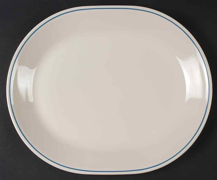 Country Violets 12" Oval Serving Platter by Corning Corelle-1
