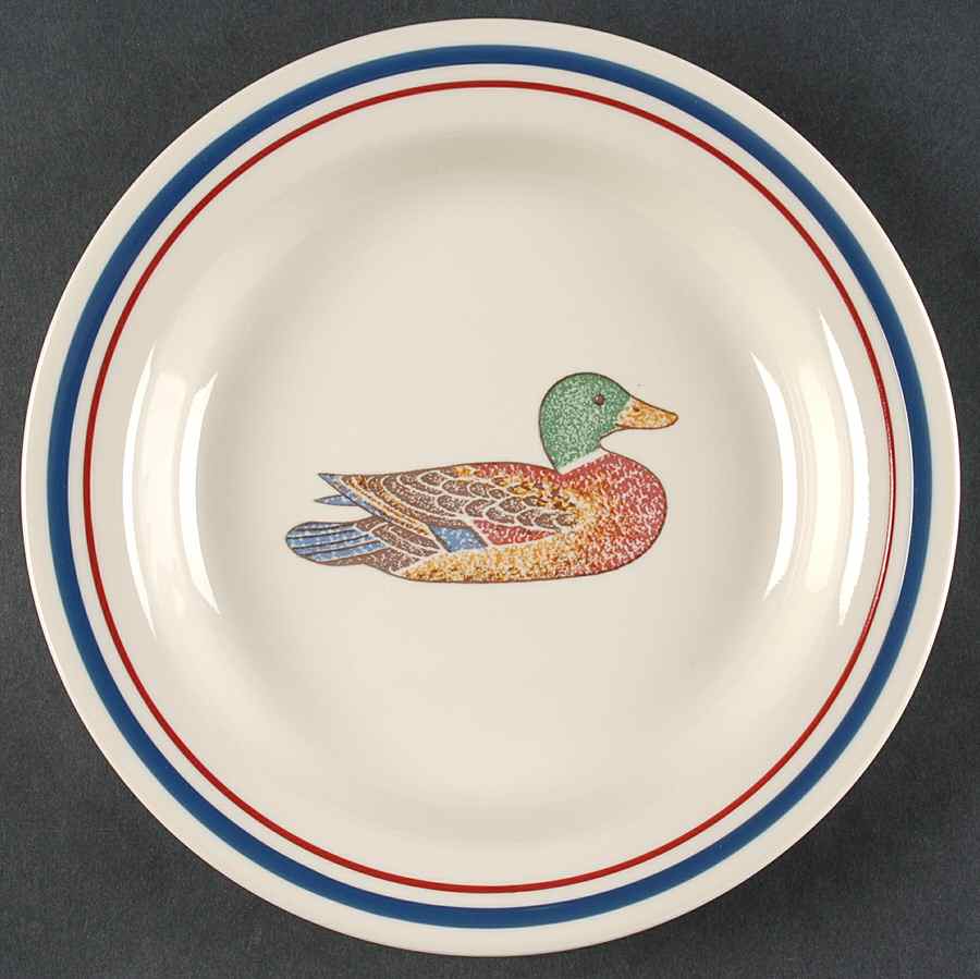 Duck (Corelle) Rim Soup Bowl by Corning Corelle-1