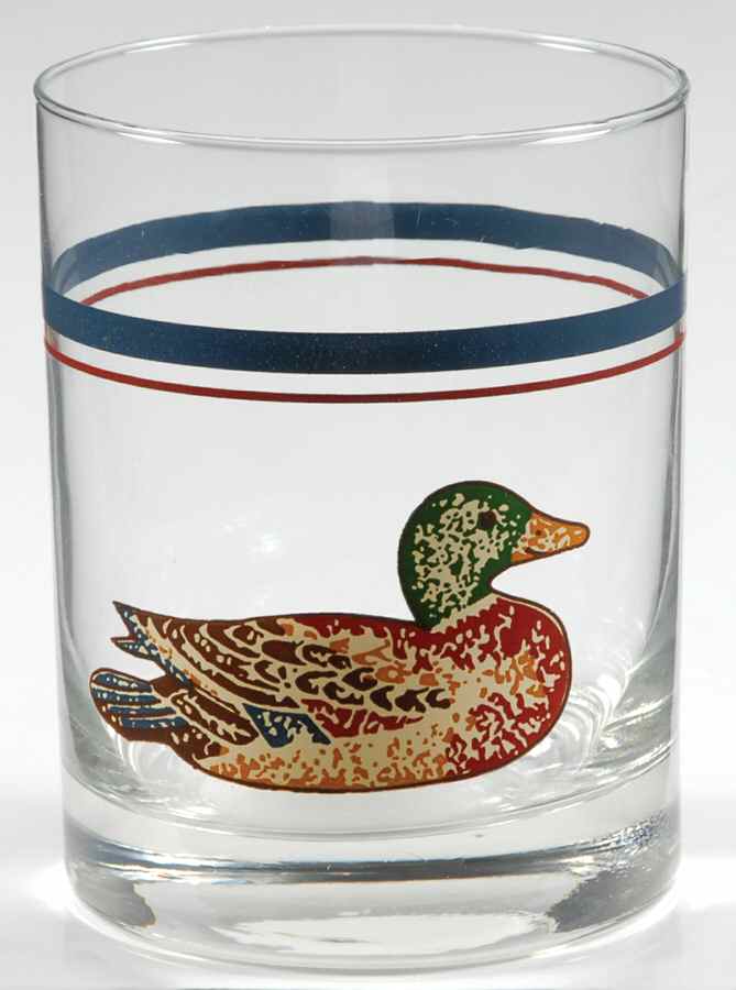 Duck (Corelle) Glassware Double Old Fashioned by Corning Corelle-1