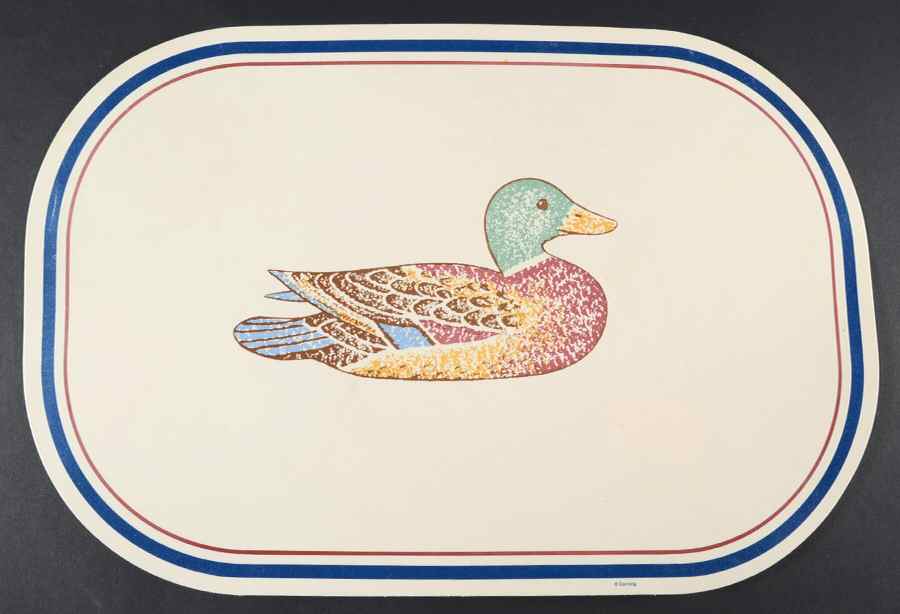 Duck (Corelle) Reversible Vinyl Placemat by Corning Corelle-1