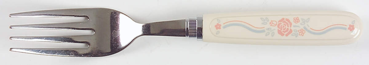 English Breakfast (Corelle) Individual Salad Fork by Corning Corelle-1