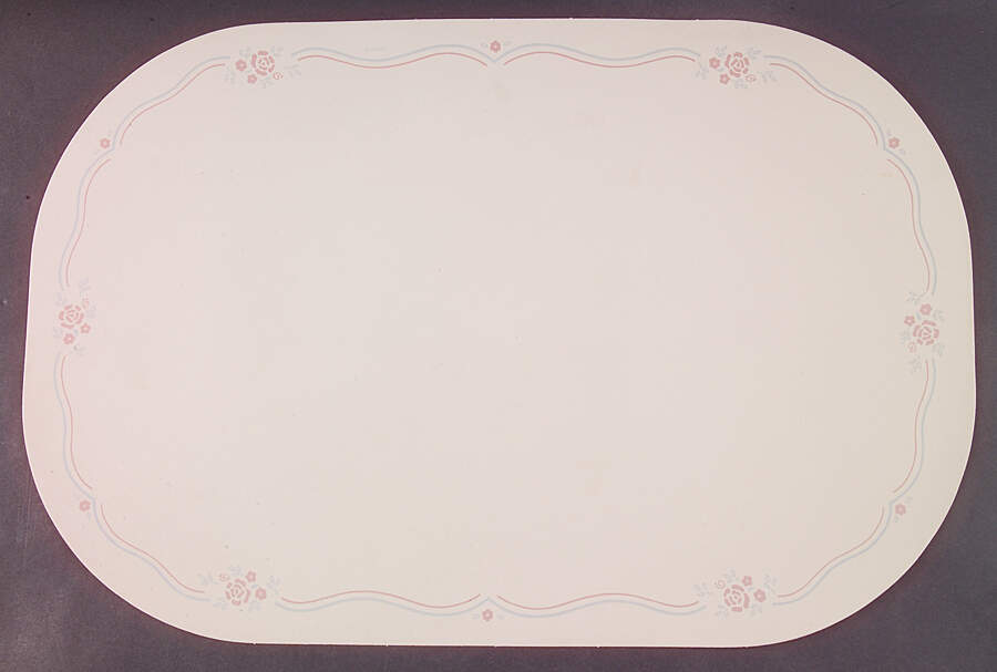 English Breakfast (Corelle) Reversible Plastic Foam Place Mat by Corning Corelle-1