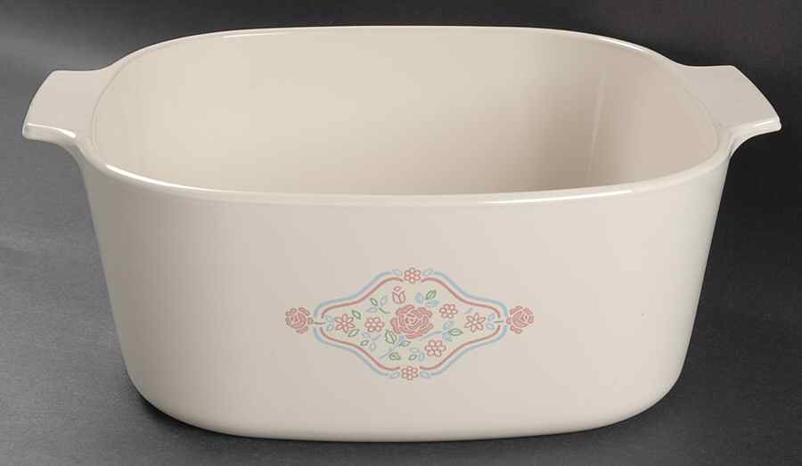 English Breakfast (Corelle) 5 Quart Square Casserole No Lid by Corning Corelle-1