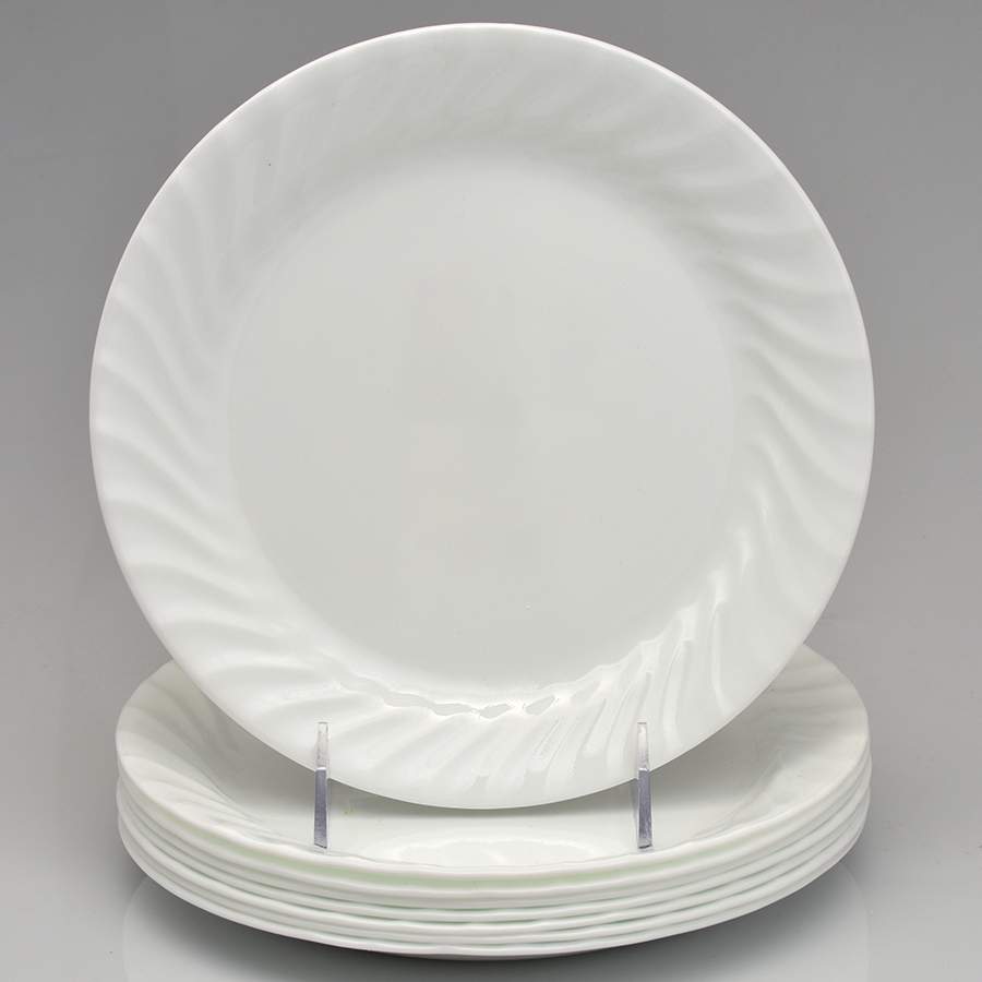 Enhancements Luncheon Plate - Set of 8 by Corning Corelle-1