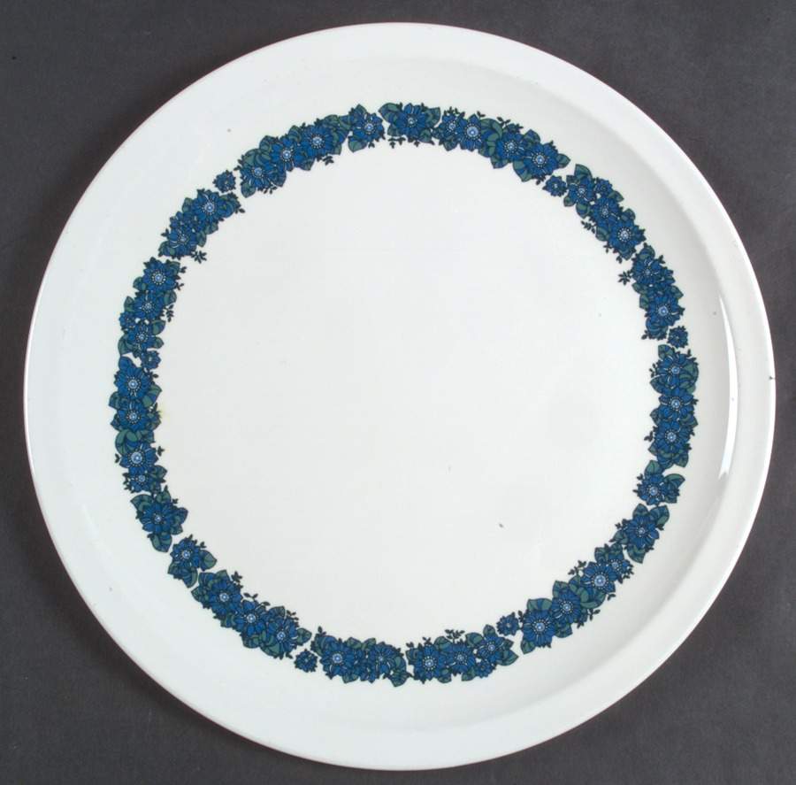 Evening Song 12" Chop Plate (Round Platter) by Corning Corelle-1