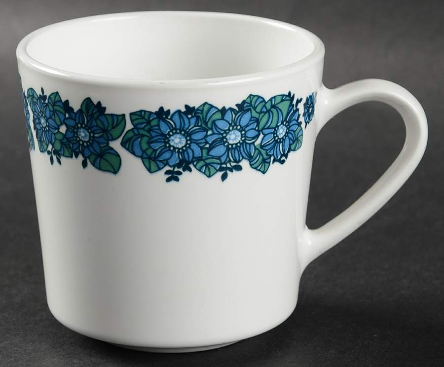 Evening Song Flat Cup by Corning Corelle-1