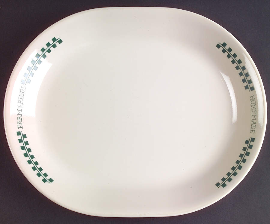 Farm Fresh 12" Oval Serving Platter by Corning Corelle-1