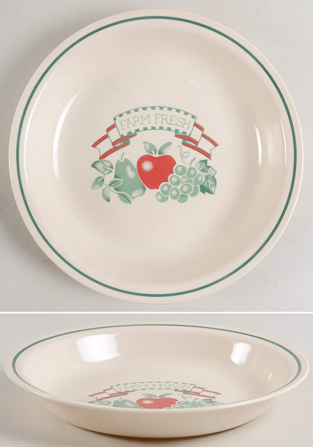 Farm Fresh 10" Pie Baking Plate by Corning Corelle-1