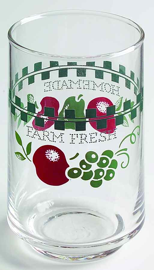 Farm Fresh 6 Oz Glassware Juice by Corning Corelle-1