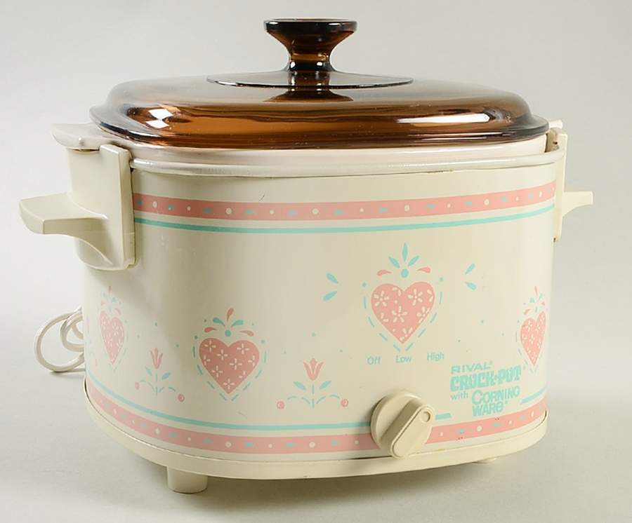 Forever Yours (Corelle) Crock Pot with Lid & Insert by Corning Corelle-1