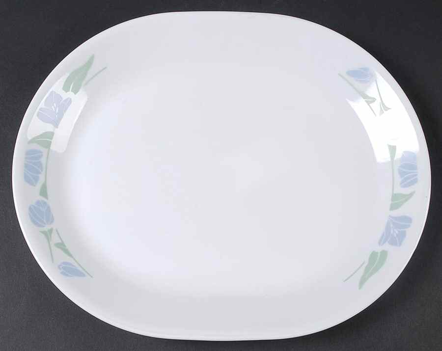 Friendship (Corelle) 12" Oval Serving Platter by Corning Corelle-1