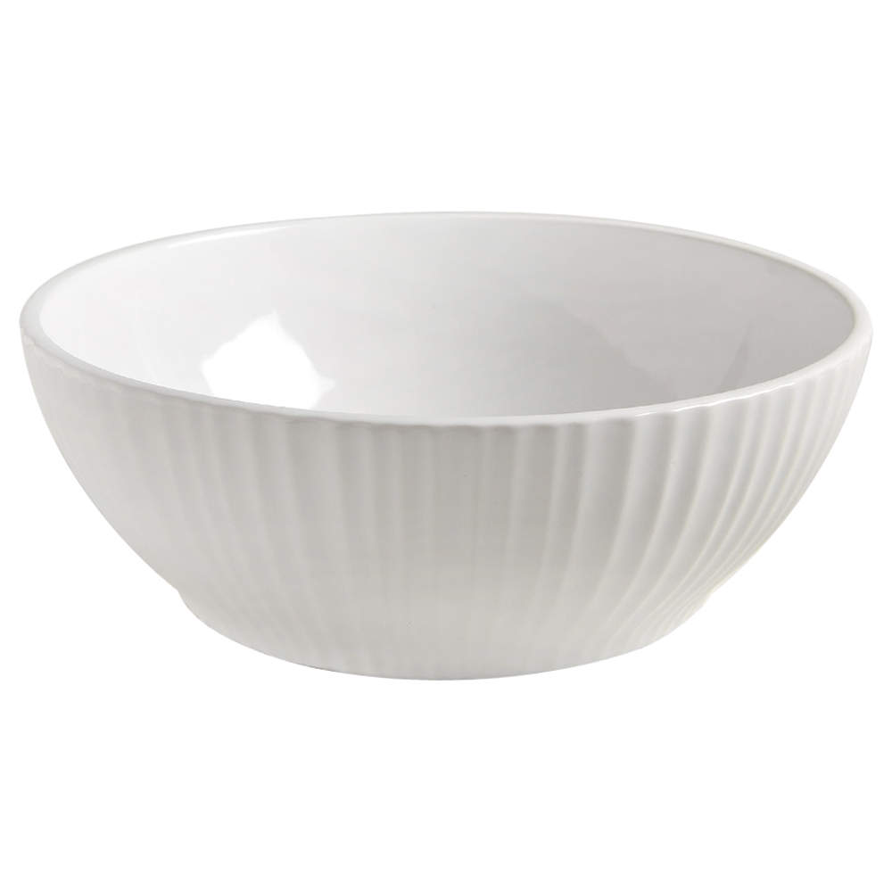 French White 10" Large Salad Serving Bowl by Corning Corelle-1
