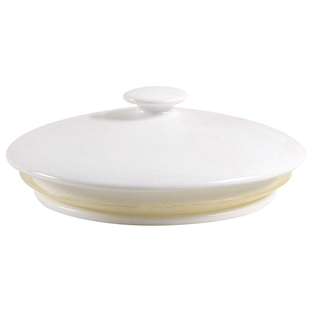 French White Lid for Medium Canister by Corning Corelle-1