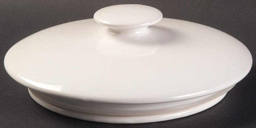 French White Lid for Cookie Jar by Corning Corelle-1