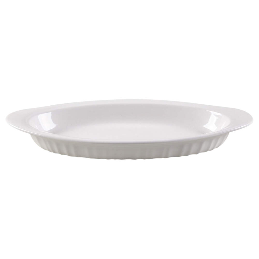 French White 11" Augratin by Corning Corelle-1