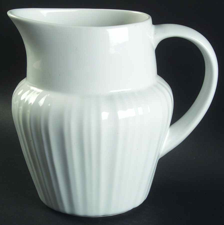 French White 80 Oz Pitcher by Corning Corelle-1