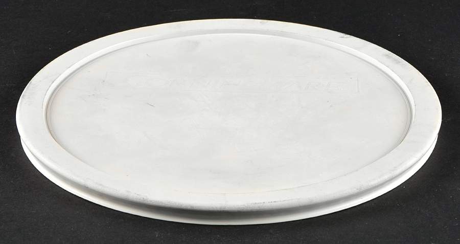 French White Plastic Lid for 2 Qt Casserole by Corning Corelle-1