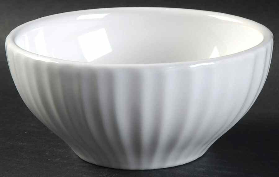 French White Fruit/Dessert (Sauce) Bowl by Corning Corelle-1