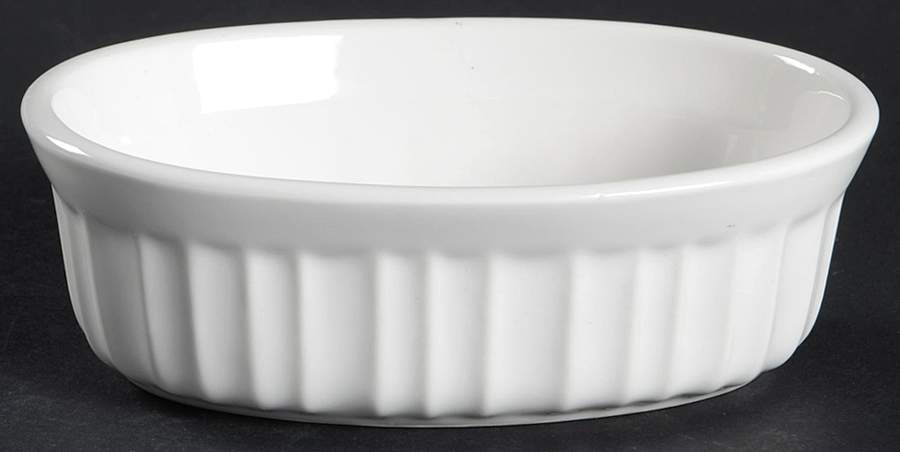 French White Ramekin by Corning Corelle-1