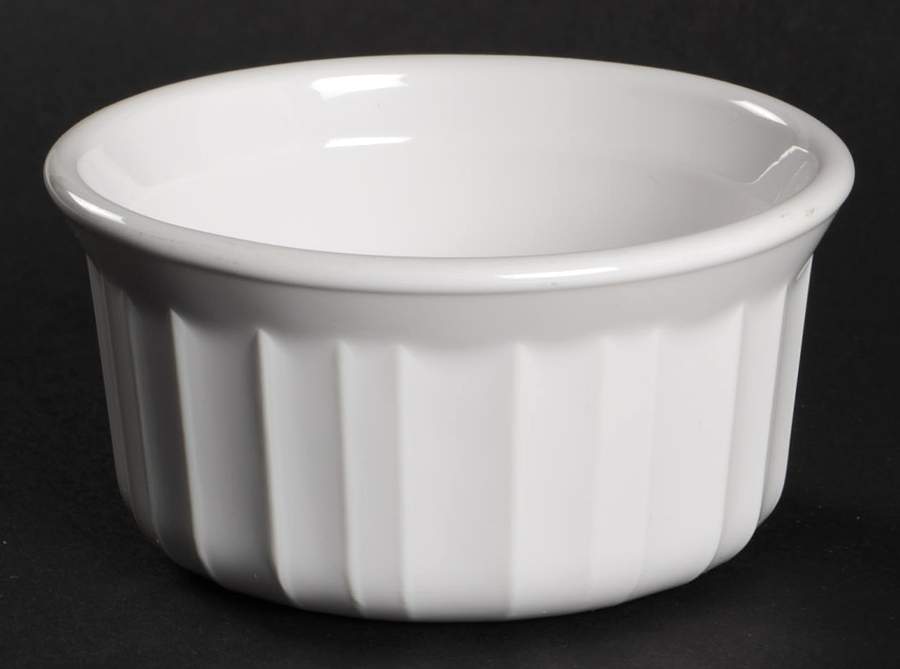 French White Ramekin by Corning Corelle-1