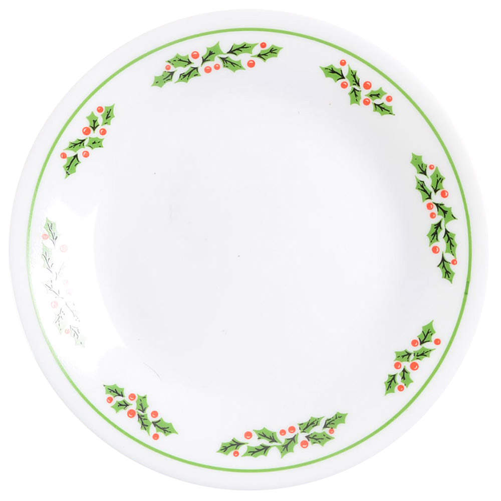 Holly Days (Corelle) Bread & Butter Plate by Corning Corelle-1