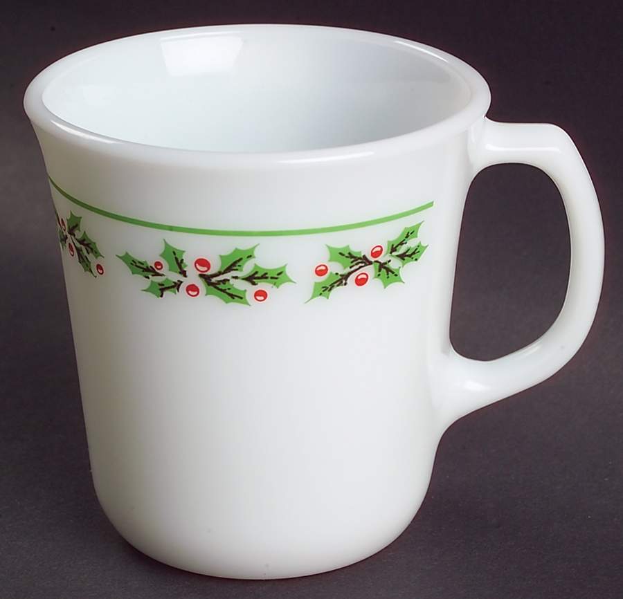 Holly Days (Corelle) Mug by Corning Corelle-1