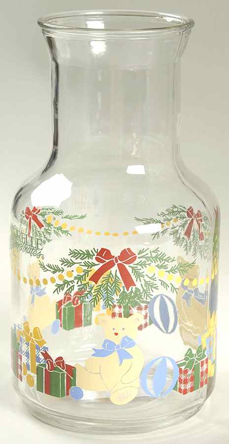 Holiday Magic (Corelle) Glassware Carafe, No Lid by Corning Corelle-1