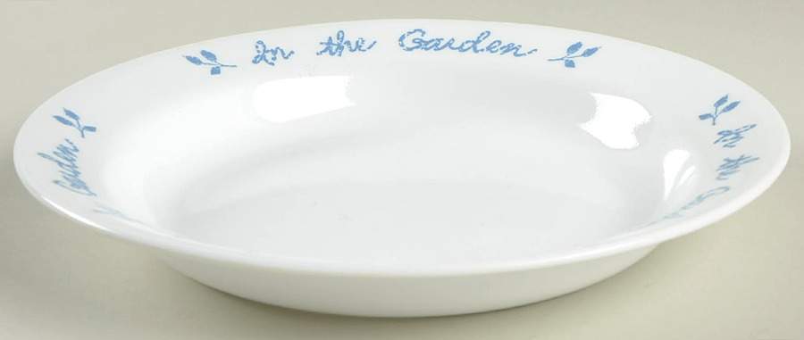 In The Garden (Corelle) Rim Soup Bowl by Corning Corelle-1