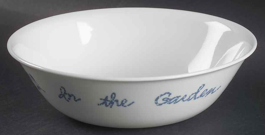 In The Garden (Corelle) 8" Round Vegetable Bowl by Corning Corelle-1