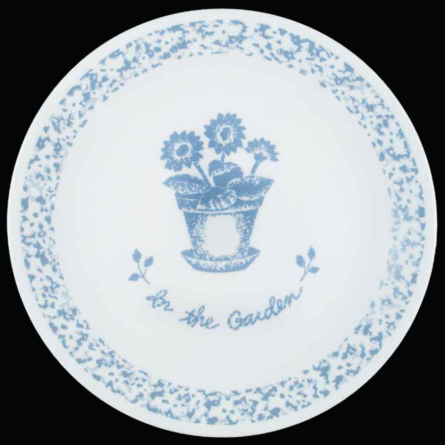 In The Garden (Corelle) Dinner Plate by Corning Corelle-1