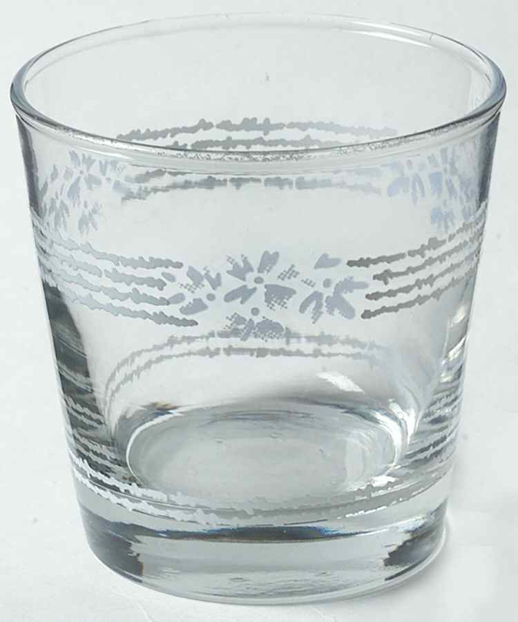 Lace Bouquet (Corelle) 8 Oz Glassware Old Fashioned by Corning Corelle-1