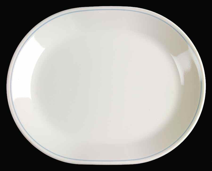 Lace Bouquet (Corelle) 12" Oval Serving Platter by Corning Corelle-1