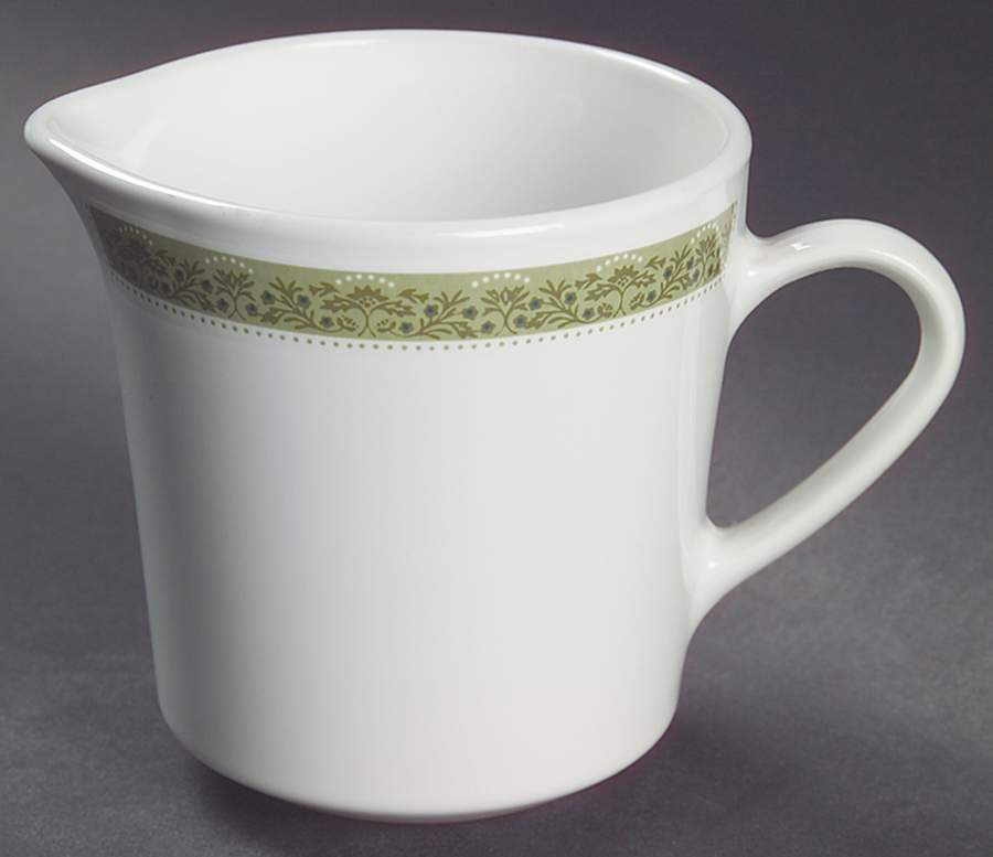 Lynwood Green Creamer by Corning Corelle-1