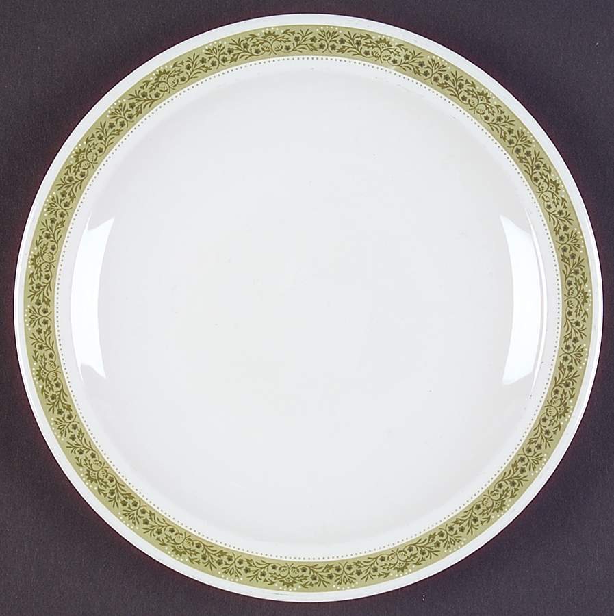 Lynwood Green Salad Plate by Corning Corelle-1