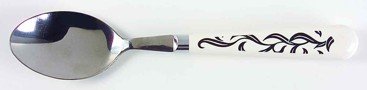 Lyrics Black Place/Oval Soup Spoon by Corning Corelle-1