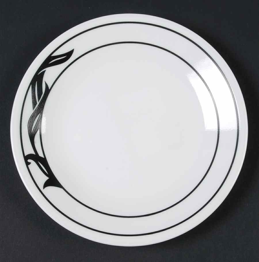 Lyrics Black Bread & Butter Plate by Corning Corelle-1