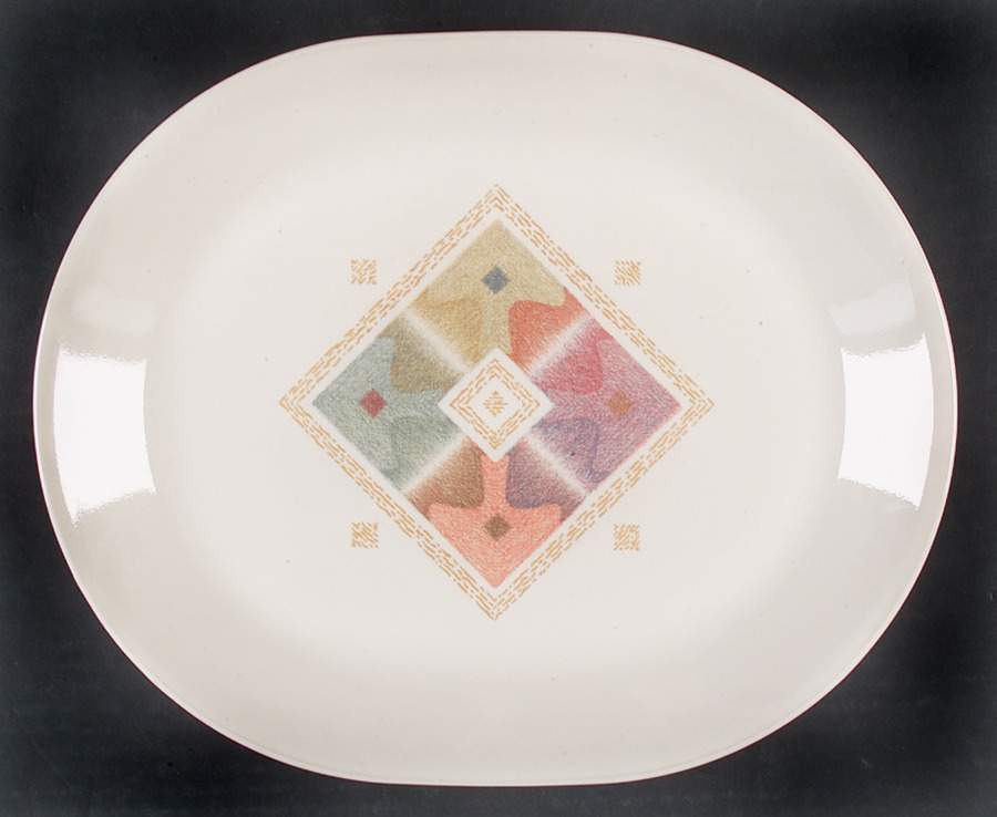 Mirage (Corelle) 12" Oval Serving Platter by Corning Corelle-1
