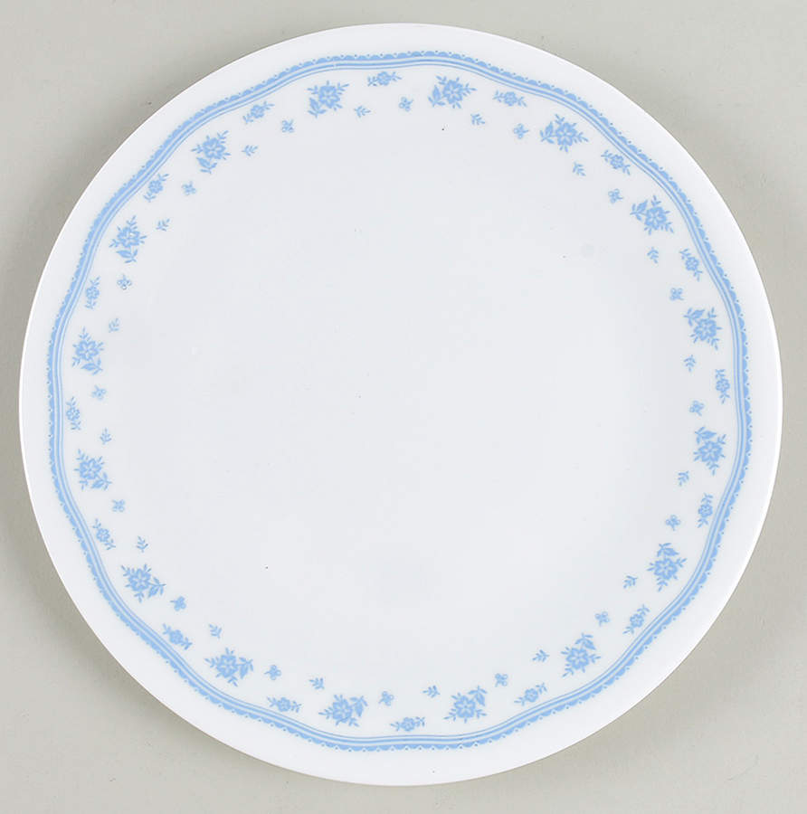 Morning Blue (Corelle) Salad Plate by Corning Corelle-1